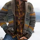 Горячая Распродажа, мужская одежда в западном стиле, весенний стильный свитер с длинным рукавом и принтом, мужские топы
