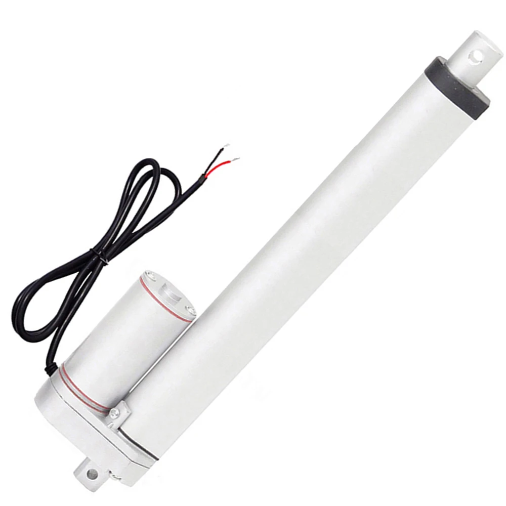 Линейный привод 300 мм 12 дюймов Электрический Регулируемый тяжелый подъемник 1000N/