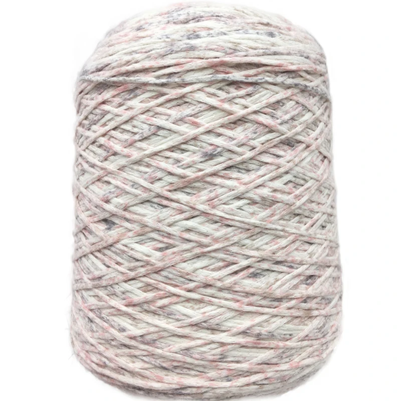 

500 г/лот 100% хлопчатобумажная пряжа Ручное Вязание крючком красящая пряжа для вязания крючком трубчатая Пряжа Трикотажные нитки DIY ли