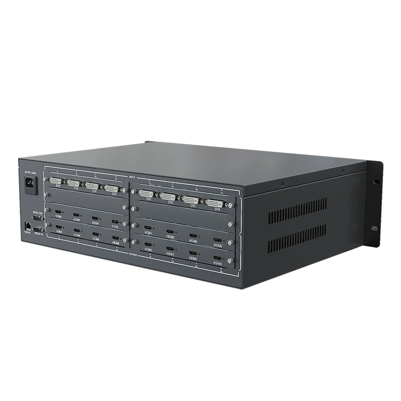 Матричный переключатель DVI/HDMI 8x8 16x16 матричный HD 16 в с интерфейсом HDMI/DVI/VGA/SDI -