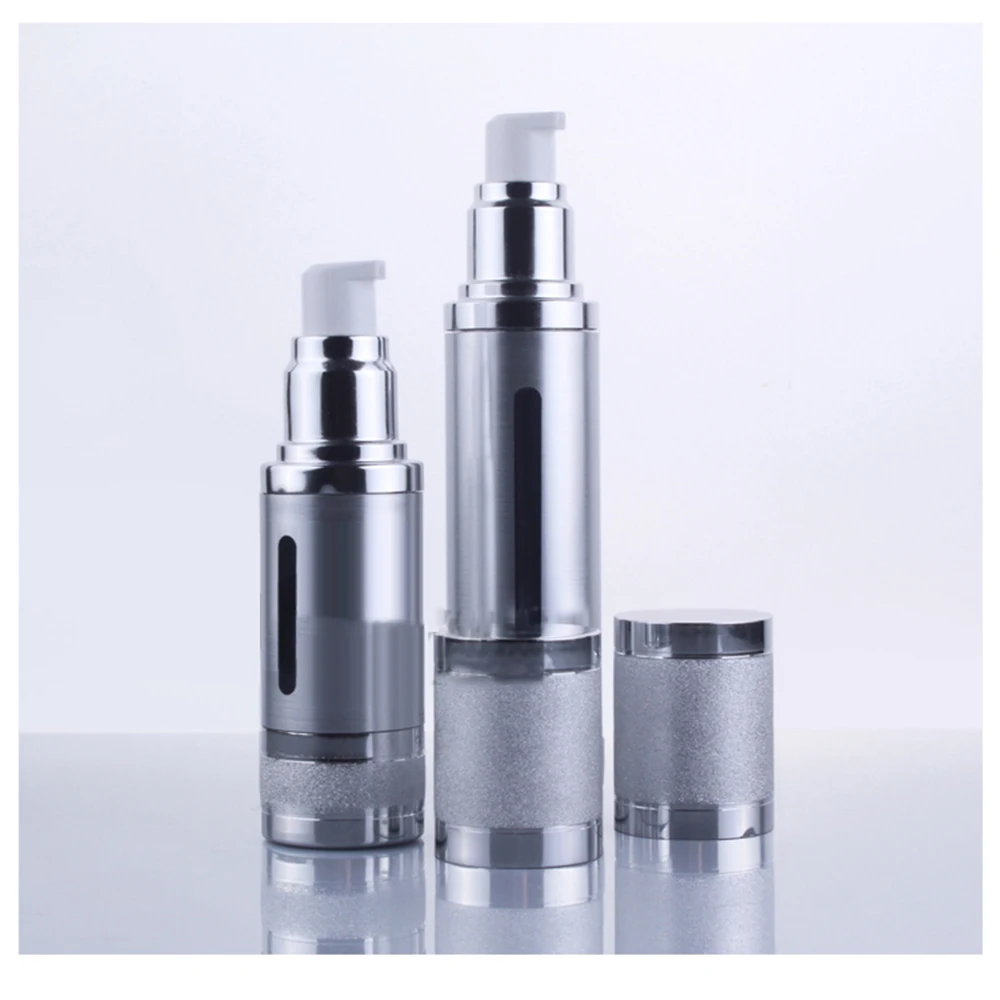 10 шт покрытые серебром Фольга надежных партнеров! Безвоздушные бутылки насоса