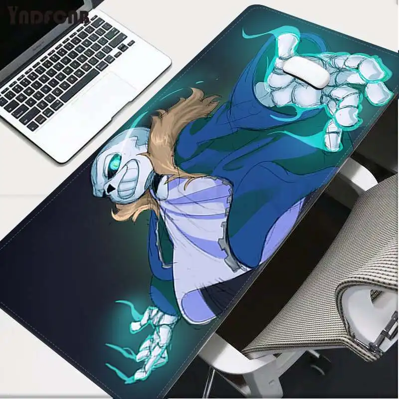 

YNDFCNB Undertale Sans Boy Gift Pad Unique Desktop Pad Game Mousepad Size for Cs Go LOL Game Player PC Computer Laptop