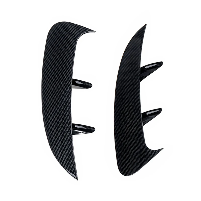 

2PCS Styling Mouldings Rear Bumper Side Vent Canards Cover Trim For Mercedes for Benz A Class W177 A200 A220 Sedan 2019 2020