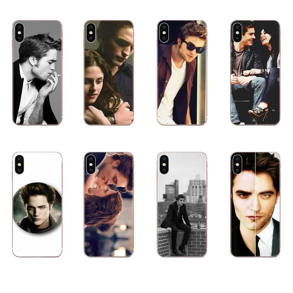 Роберт Паттинсон для Apple iPhone 11 Pro X XS Max XR 4 4S 5 5C 5S SE 6 6S 7 8 Plus ТПУ искусство онлайн