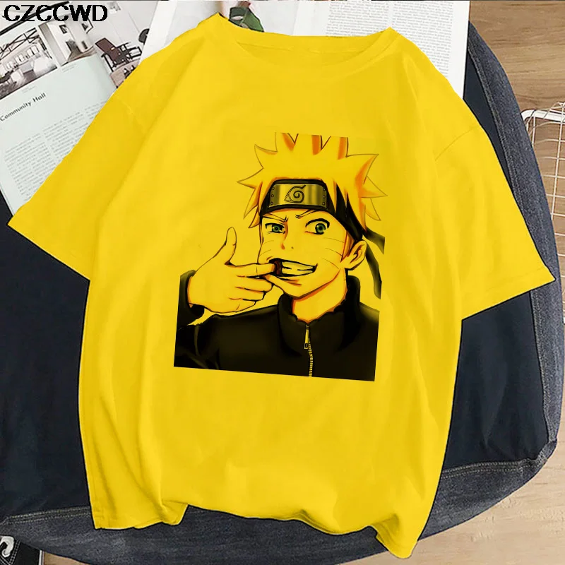 

T-shirt Streetwear Sasuke Summer Harajuku Cool T shirt Unisex T Shirt Japanese Anime O-Neck Harajuku Woman Top Tee Shirt