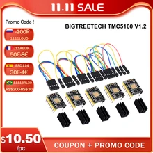 BIGTREETECH TMC5160 V1.2 Stepper Motor Driver High Power 3D Printer Parts For BTT SKR PRO SKR V1.4 Turbo TMC2209 SKR Mini E3