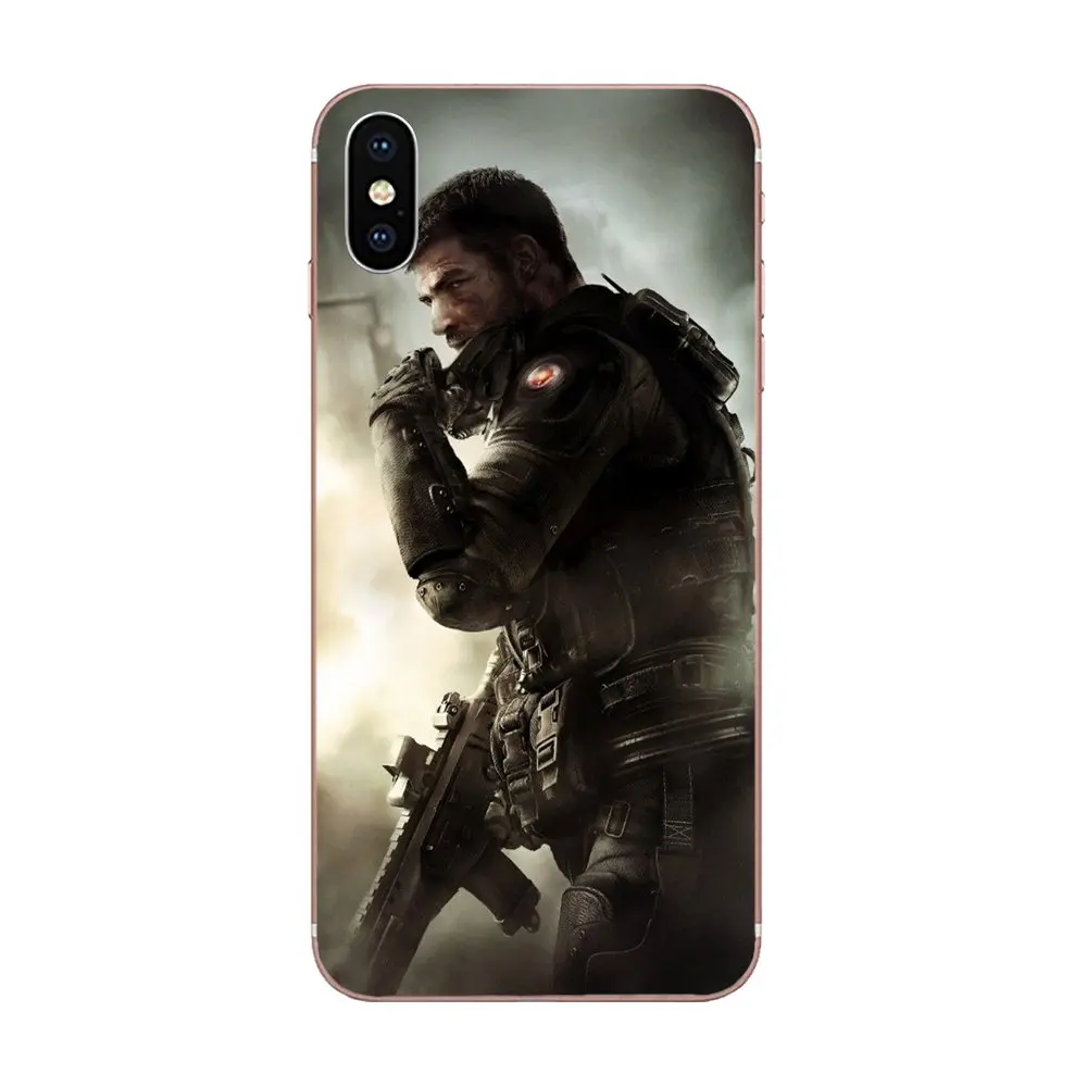 Тома Клэнси S Радуга 6 Патриоты Diy чехол для телефона Galaxy J1 J2 J3 J330 J4 J5 J6 J7 J730 J8 2015 2016