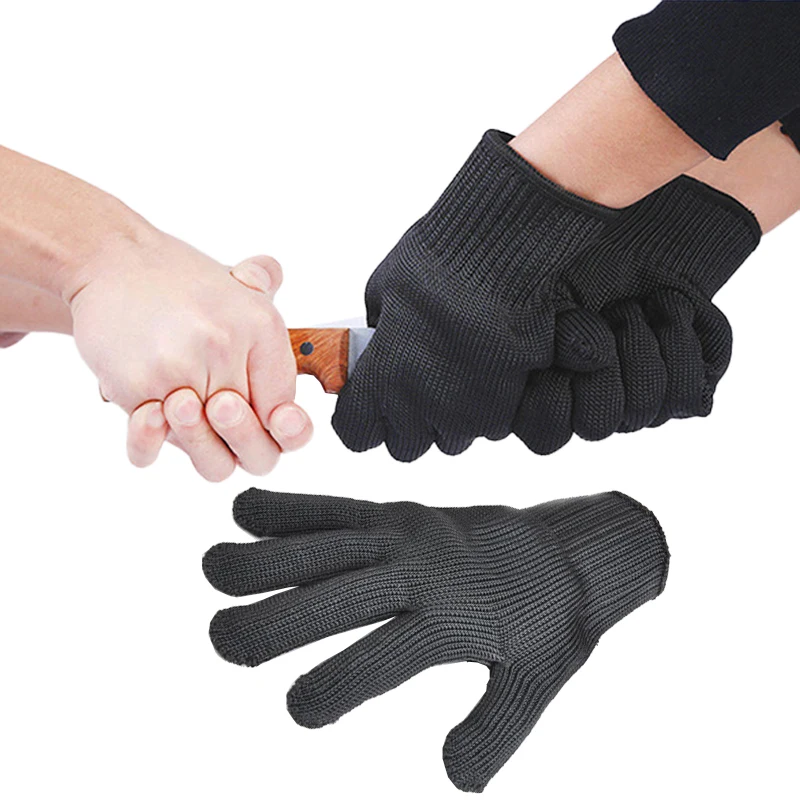 Outdoor High-strength Anti-cut/slip gloves Level 5 Protection Safety 1 Pair For Fighting Self-defense Fish Meat Cutting Hunting | Спорт и