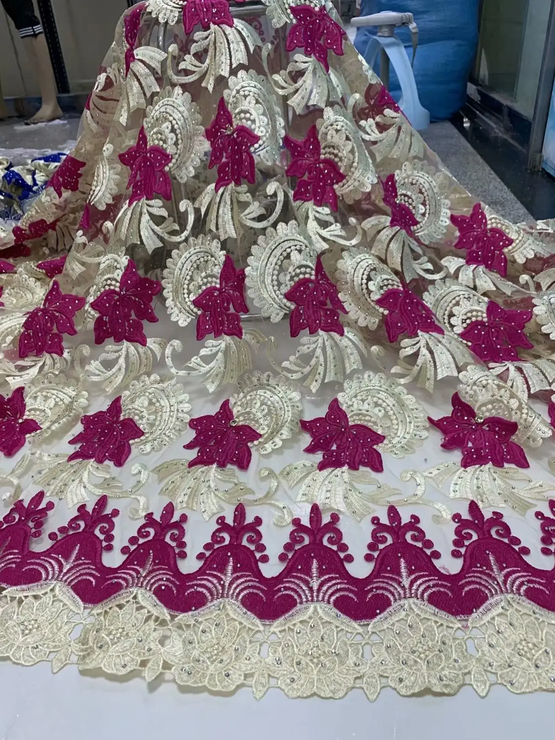 Французская кружевная ткань 2020 новейшая Высококачественная вышивка-тюль