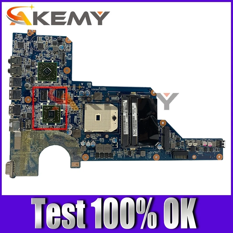 

R23 649950-001 For HP Pavillion G4-1000 G6-1000 HD6470 S1 Notebook Mainboard DA0R23MB6D0 216-0809024 Laptop Motherboard
