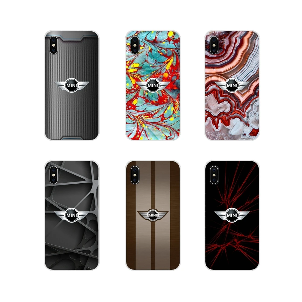 Чехол для Телефона Mini Cooper черный красный вдохновленный Huawei G7 G8 P7 P8 P9 P10 P20 P30 Lite Pro P