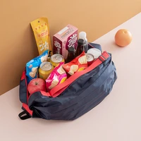 large capacity foldable eco friendly shopping bag travel portable thickened large grocery bag supermarket eco friendly bag