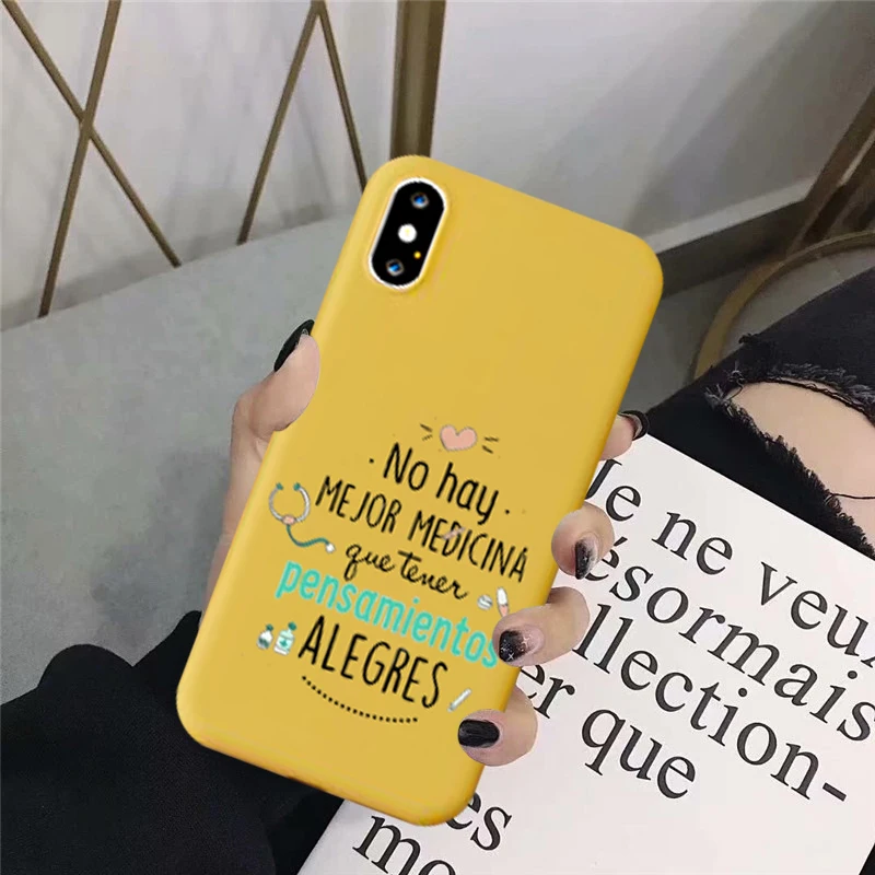 GYKZ мультфильм медицина доктор медсестра телефонные чехлы для iphone 11 Pro XS MAX XR X 7 6 6s 8