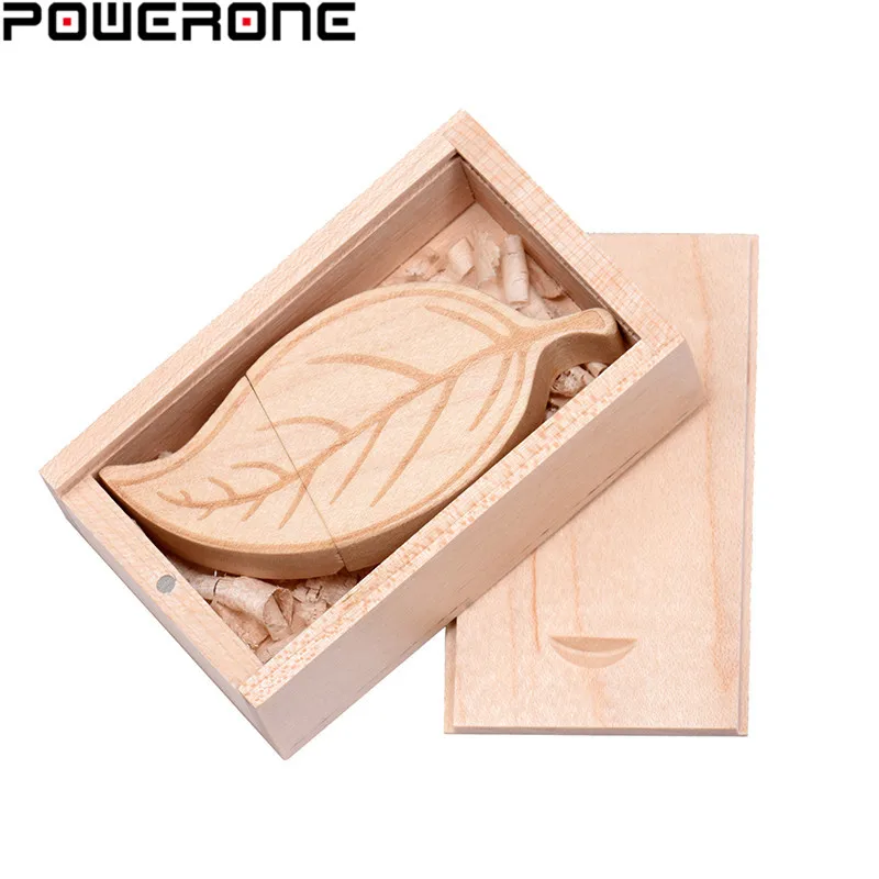 POWERONE (1 шт. Бесплатный Пользовательский логотип) деревянный лист + коробка usb флеш