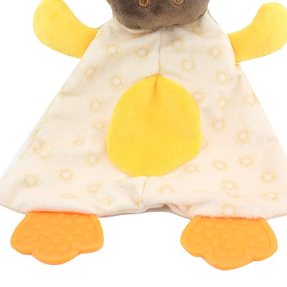 

Cartoon Soft Plush Baby Soothing Towel with Bell Cartoon Animal Rattles Crib Pendant Toys for Stroller Infant Appease Doll