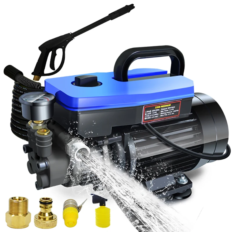2.2KW высокое Давление устройство для машинной мойки самовсасывающие промывочный