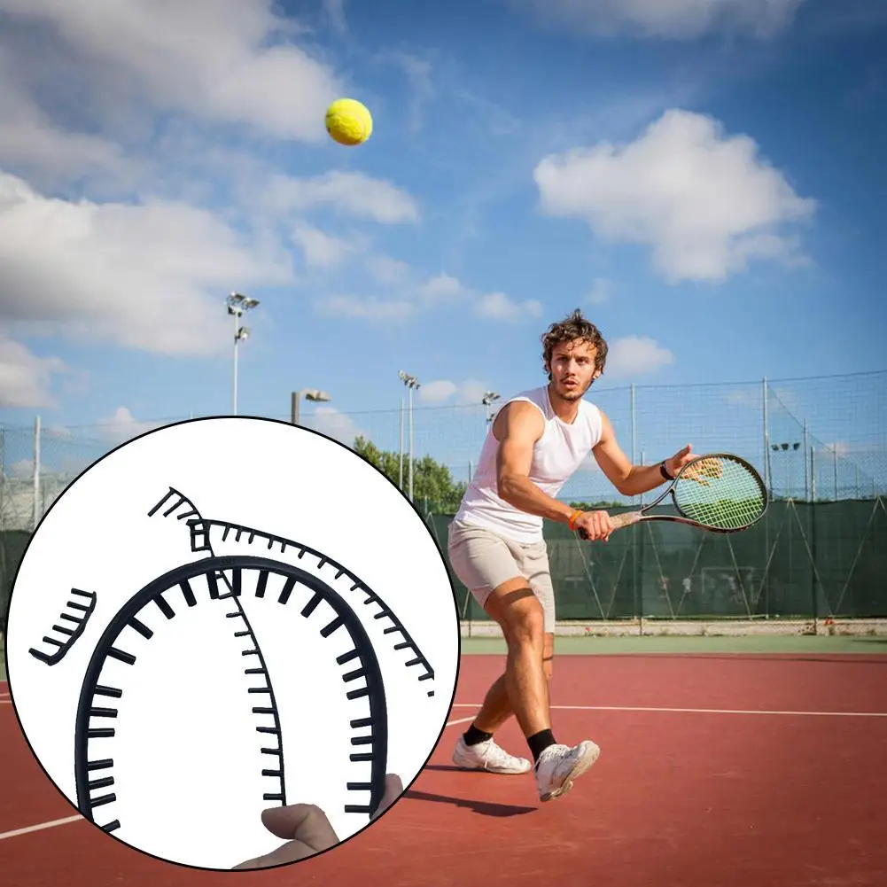 

Tennis Racket PS90 Line Protection Tube Lower Crescent Line Protection Tube Top Sheath Side
