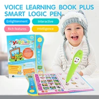 in stock smart talking book for kids early learning development leaning machine with pen english practice book free shipping