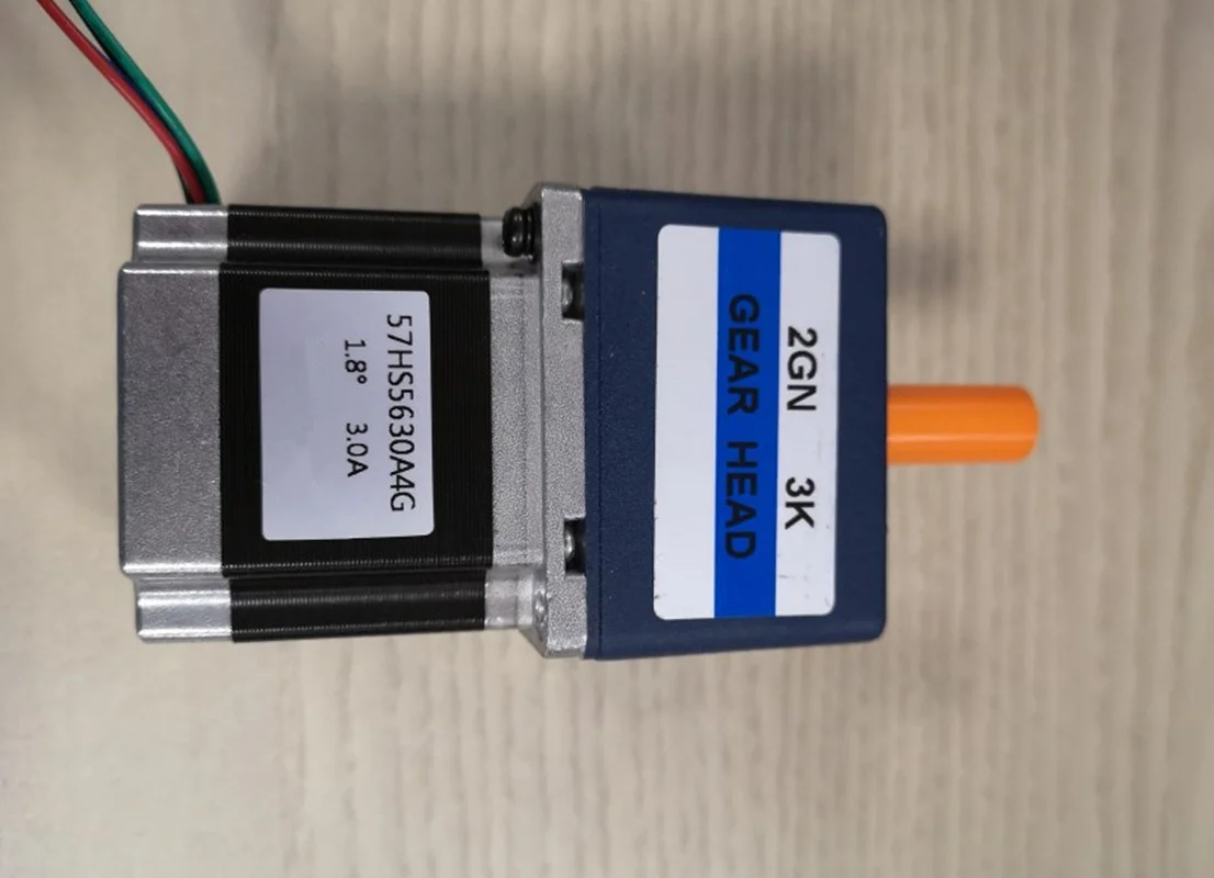 Шаговый двигатель с редуктором NEMA 23 длина 56 мм 57 коэффициент 3:1 или 5:1 10:1 1 4 Н · м 3 А