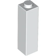 * Кирпич 1x1x3x14716 20 шт. Y2136, деталь блока для самостоятельного просвещения №, 20 шт., совместимость с другими сборными элементами