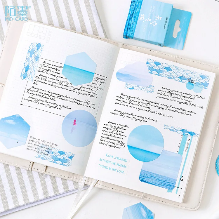 46 шт./кор. небо Дневник для маленьких мальчиков в Корейском стиле декоративные