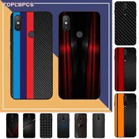 toplbpcs car carbon fibre print coque shell phone case for redmi note 9 4 5 6 7 5a 8 9 pro max 4x 5a 8t