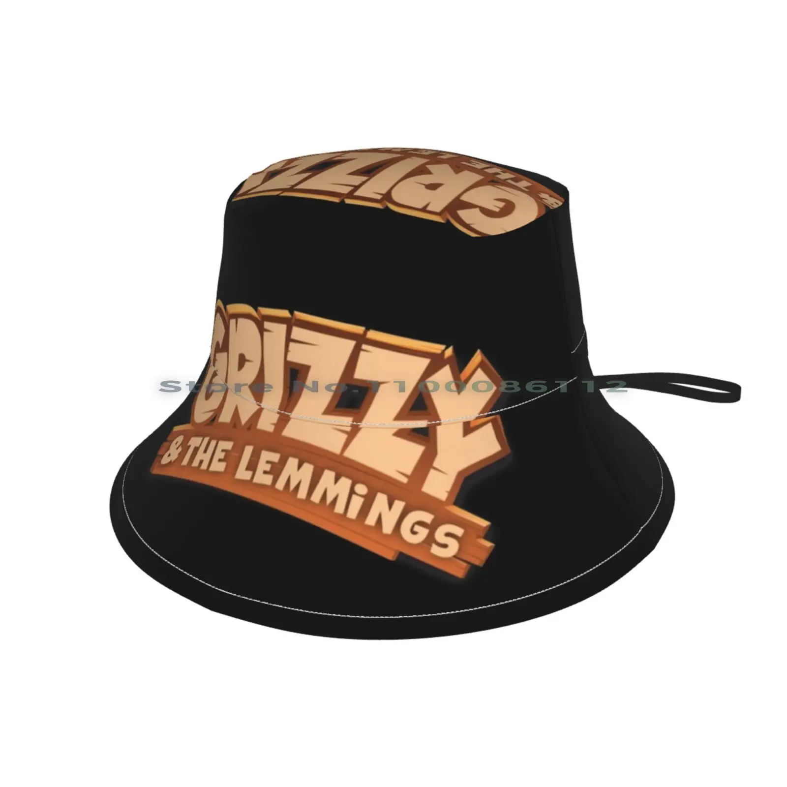 Панама Grizzy And The lemtimes Солнцезащитная шапка мультяшный детский сериал для