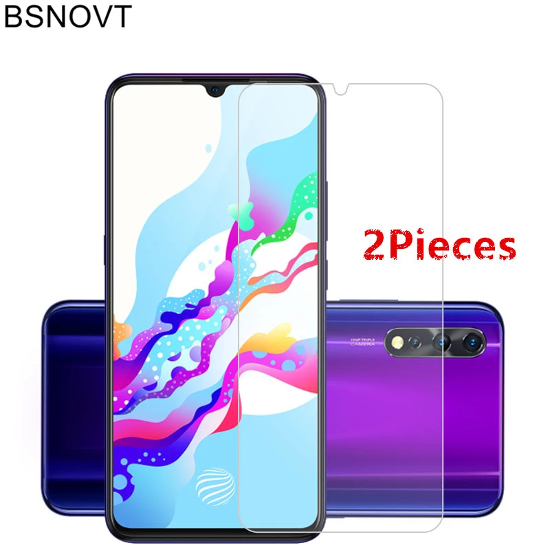 2 uds para vidrio Vivo Z5 Protector de pantalla del tel&eacute;fono pel&iacute;cula de vidrio templado para Vivo Z5 de vidrio para Vivo Z5 V1921A V1921T 6,38 pulgadas BSNOVT-2