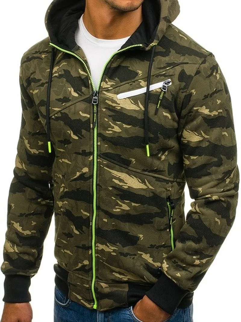 Мужская камуфляжная куртка ZOGAA армейская тактическая одежда в стиле милитари