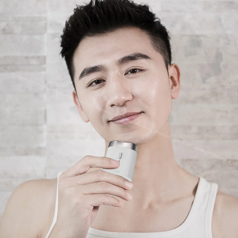 Xiaomi Mijia Мужская электрическая бритва для бритья Водонепроницаемая zhibay Мини Лезвие мотора для тела машина для путешествий USB перезаряжаемая бритва