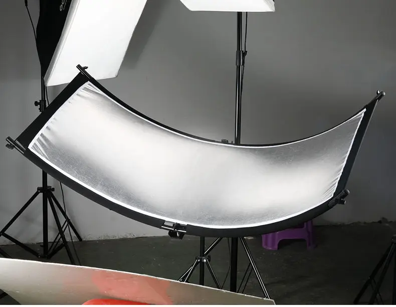 U-тип 160*55 см 3 в 1 отражатель складной для фотографии светильник светоотражающий экран для студии мульти фото дисковые рассеиватели acessorio
