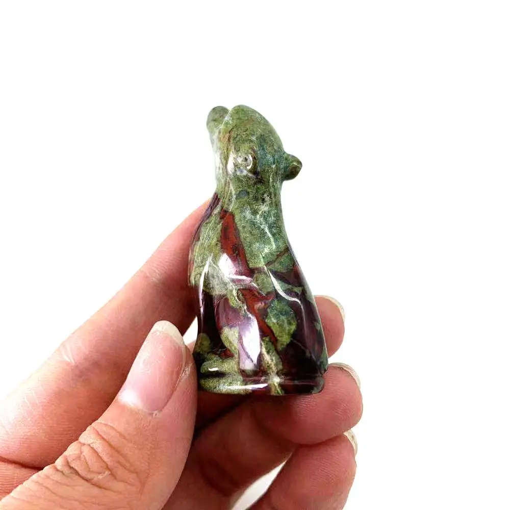 2 дюймов натуральный с украшением в виде кристаллов животными и драконами