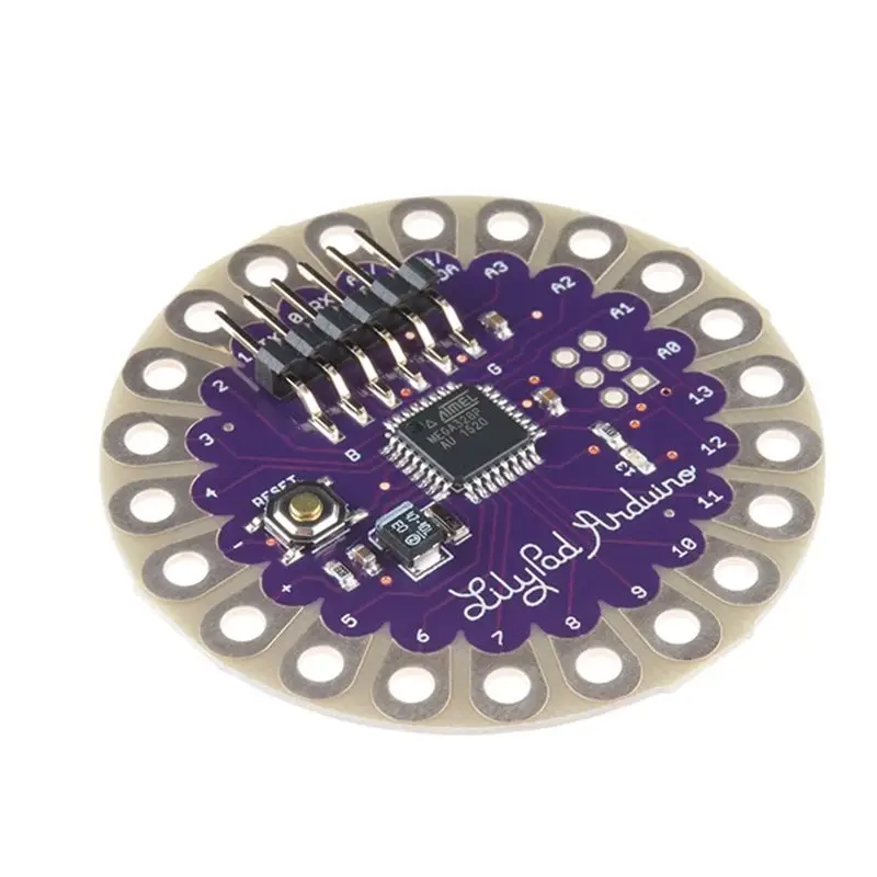 Материнская плата LilyPad 328 ATmega328P ATmega328 16M для Arduino|Аксессуары демонстрационных