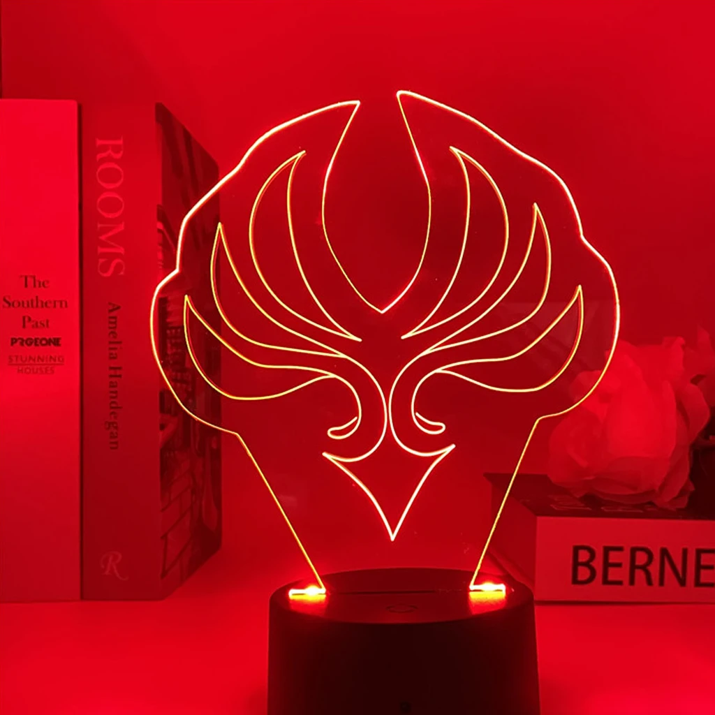 

Genshin Impact Night Light Xiao Constellation Attributes Lamp Klee Keqing Wenti Zhongli For Room Party Decor Kid Birthday Gift