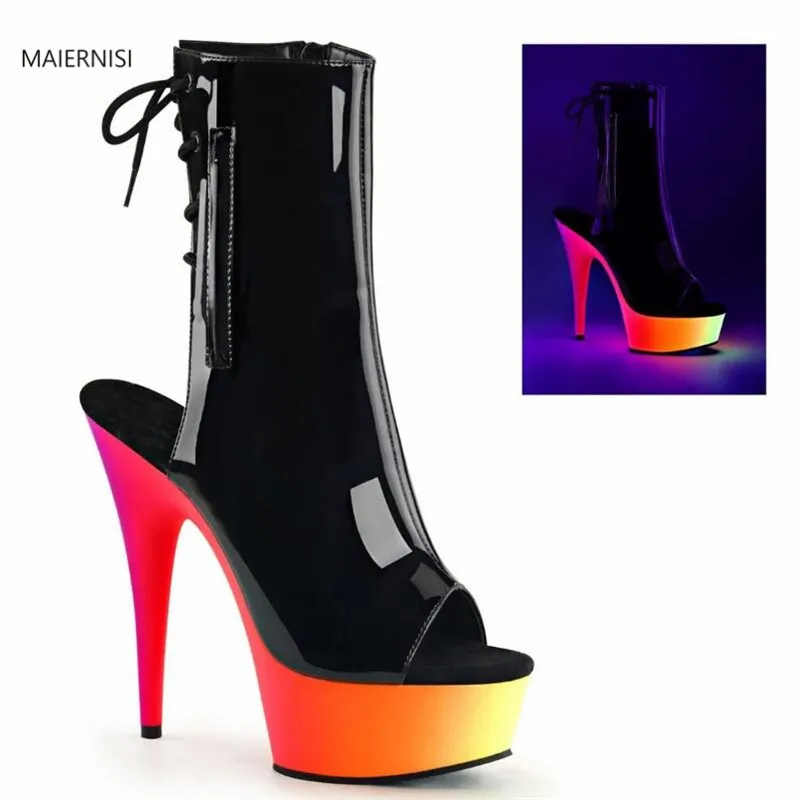 Женские ботинки модные Крутые женская обувь с новым рисунком superstar 15 см на