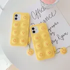 Снимающий стресс чехол для телефона Iphone 12 11 Pro Max X XR XS 6 6s 7 8 Plus SE 2020 с подвеской игрушки поп смайлик Мягкий силиконовый чехол