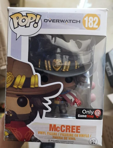 Funko Pop OverWatche 10 см игровой персонаж McCree Виниловая фигурка