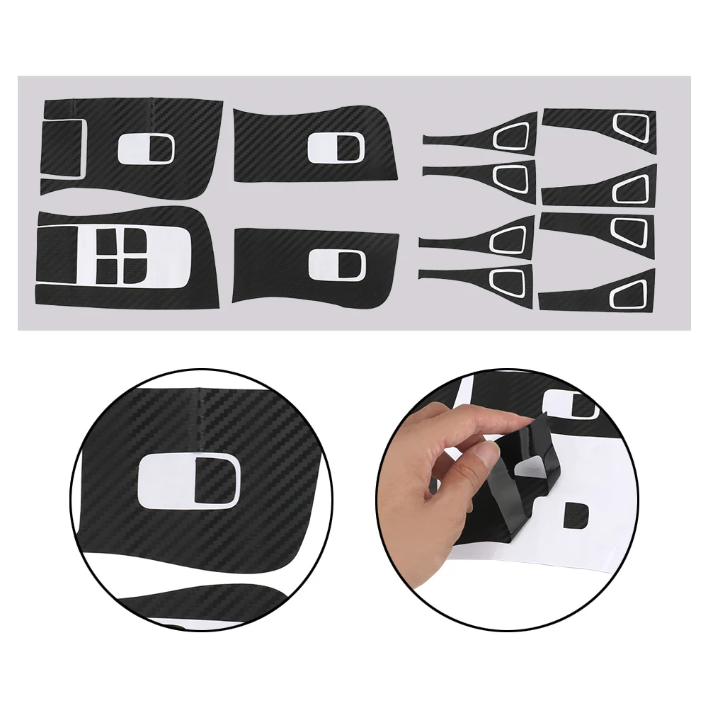 DIY Автомобильный ABS переключатель для стеклоподъемника декоративная рамка