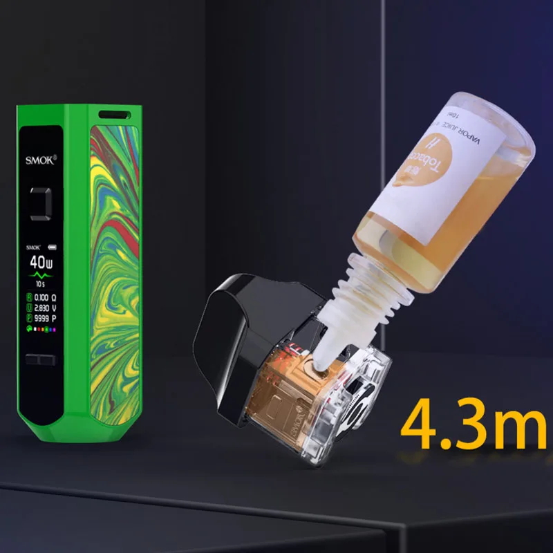 SMOK RPM40 Pod Kit электронная сигарета 4 3 мл и 5 об/мин сетка катушка RBA Nord 1500 мАч buit in