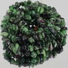 Бусины из драгоценных камней диаметром 5-8 мм