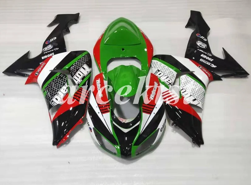 

4 подарки Новый ABS мотоцикл полный обтекатель комплект подходит для Kawasaki Ninja ZX-10R ZX10R 2006 2007 06 07 на заказ Зеленый