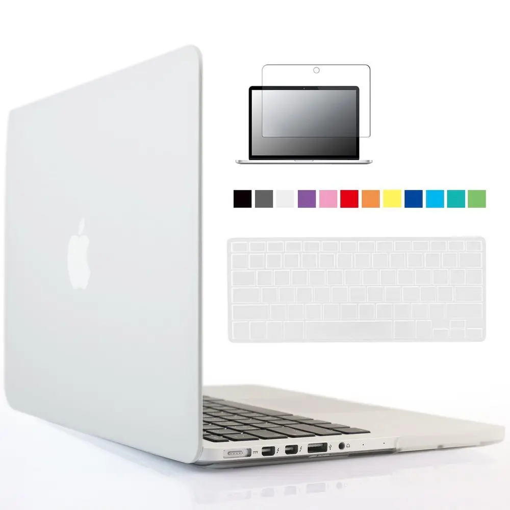 Matte Translucent Чехол для ноутбука Apple MacBook Air Pro retina 11 12 13 15 Mac Book 13,3 15,4 дюймов Чехол с сенсорной панелью+ чехол для клавиатуры - Цвет: Matte Translucent