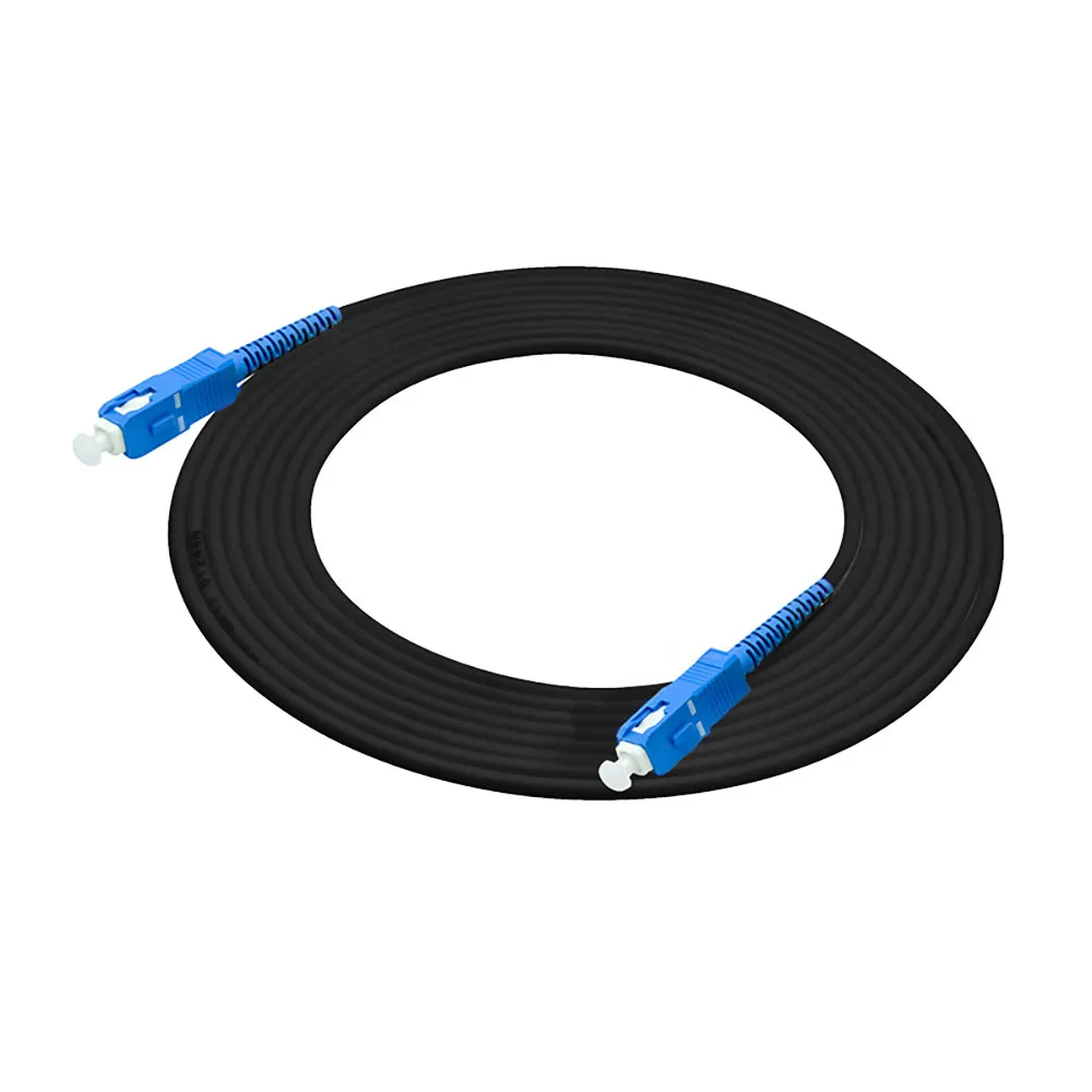 

492FT Outdoor Armored 150Meters SC-SC Simplex 9/125 OS1 Single-mode Fiber Optic Cable Patch Cord Jumper SC to SC SC/PC-SC/PC