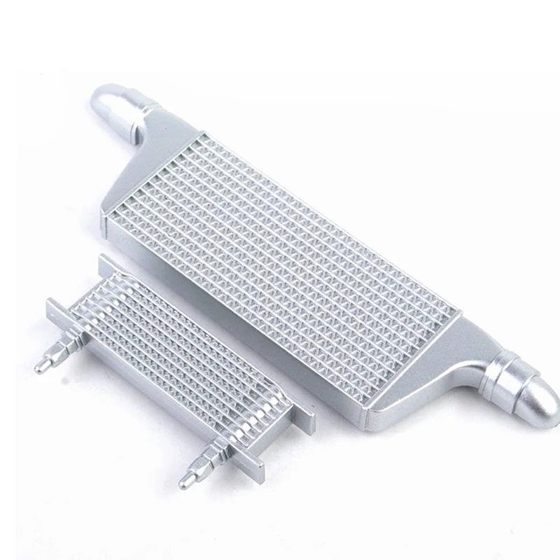1/10 RC Car Inter-Cooler Kit Chrome Fit for HPI Traxxas Hot Bodies Plastic | Игрушки и хобби