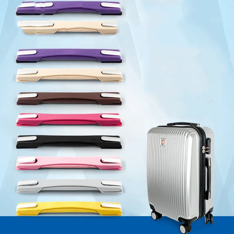 5 шт./лот ручка для багажа кожаный металлический чехол чемодана путешествий