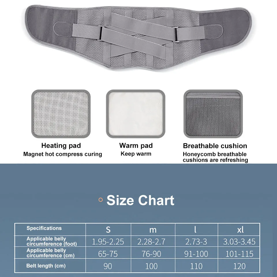 Новый самонагревающийся Поясничный ремень KoKossi для спины поясничный