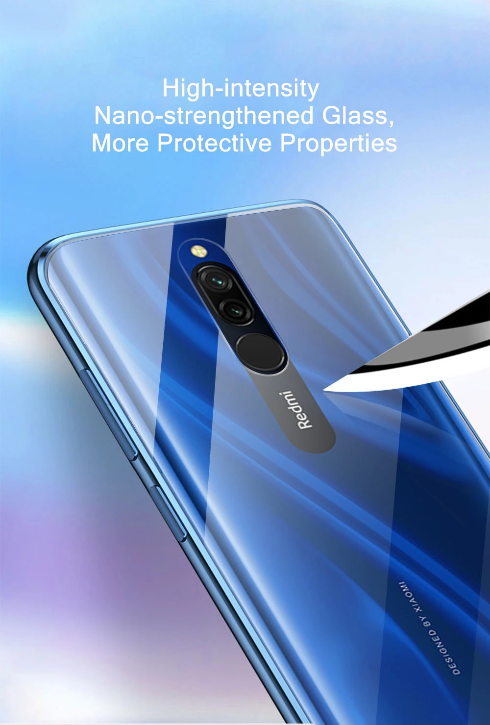 Natrberg 360 Полный Чехол для Xiaomi Redmi 8 чехол магнитный металлический двойной закаленное стекло задняя крышка Жесткий чехол для Redmi 8A 8 A Pro Чехол