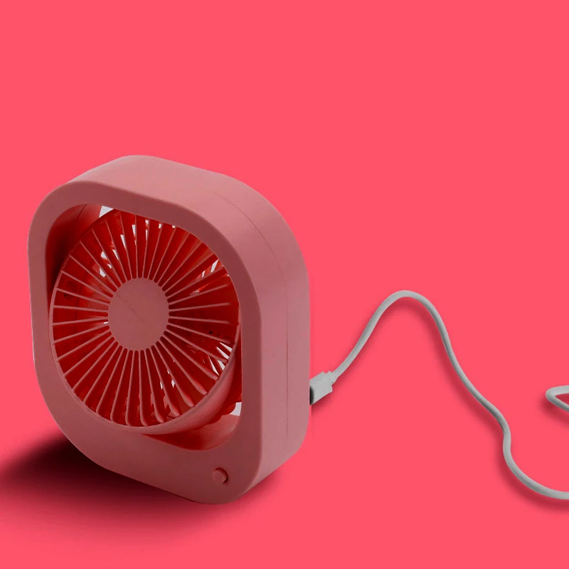 

2 Speed Mini USB Desktop Fan Personal Portable Cooling Fan with 360 Rotation Adjustable Angle for Office Household