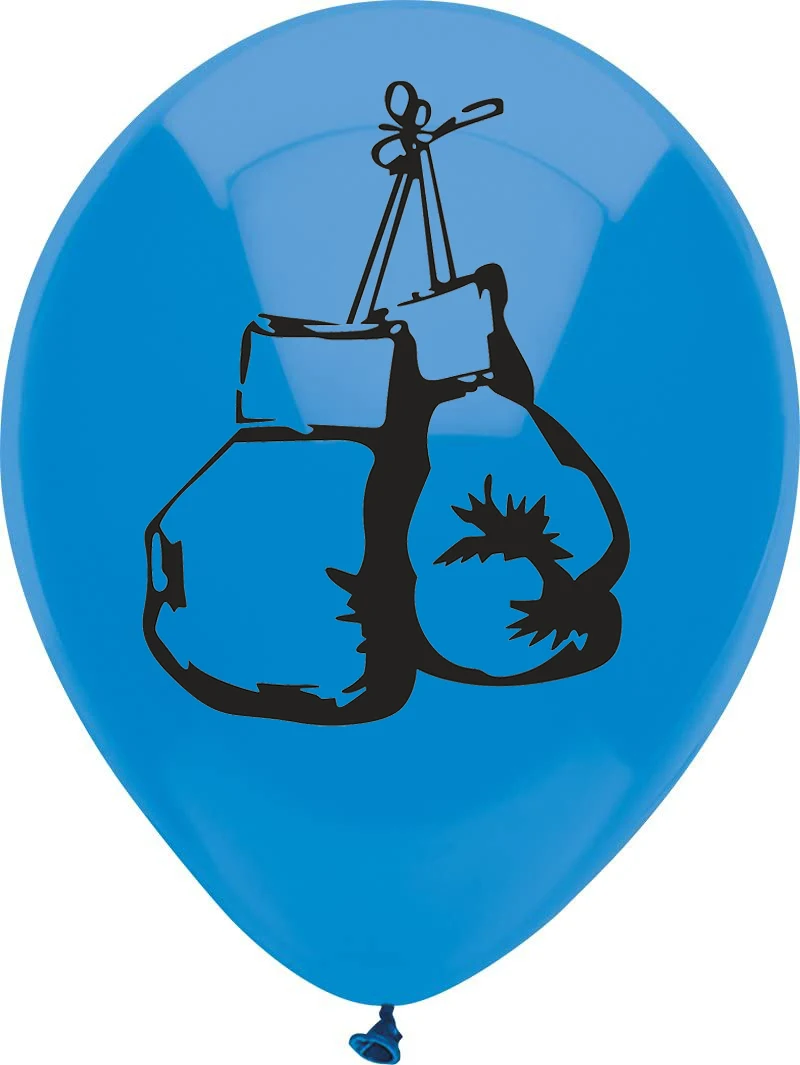 10 шт./лот латексные шары боксерские перчатки King Тайсона Али на день рождения