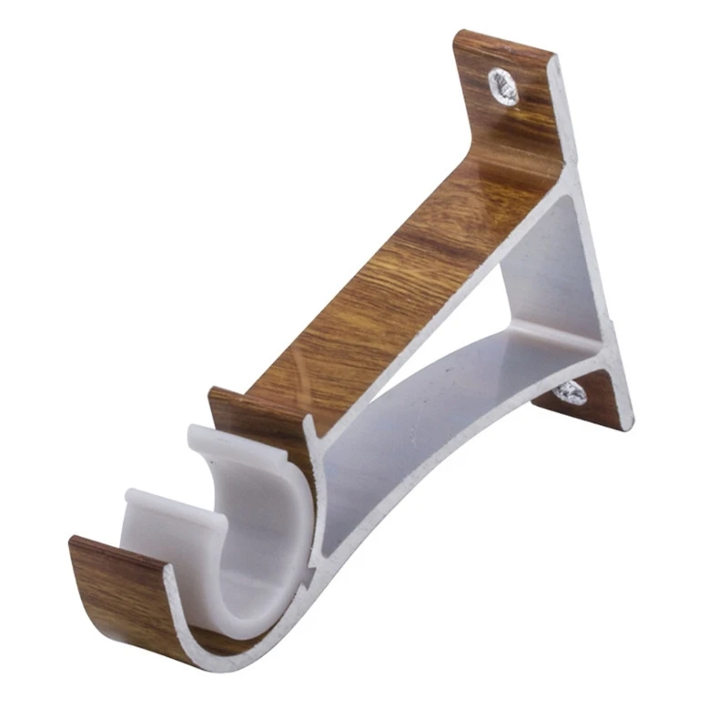 

Single Curtain Rod Brackets for Drapery Rod Window Hardware Rod Holders Easy to Install